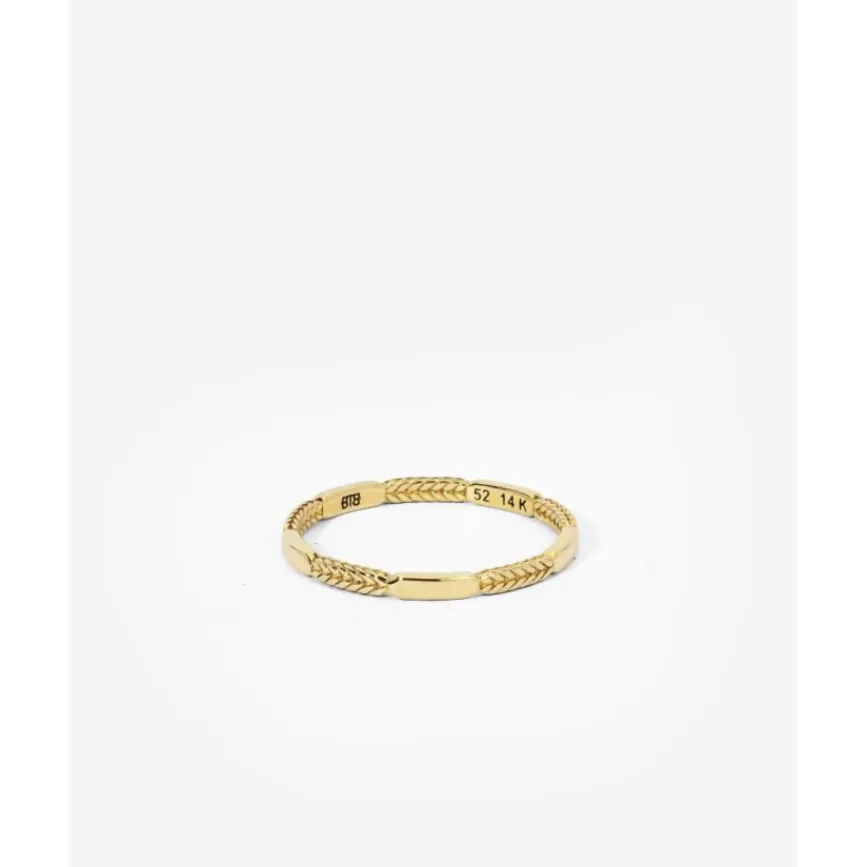 Buddha to Buddha Stacking Ring Barbara Mix Goud 14kt Sale