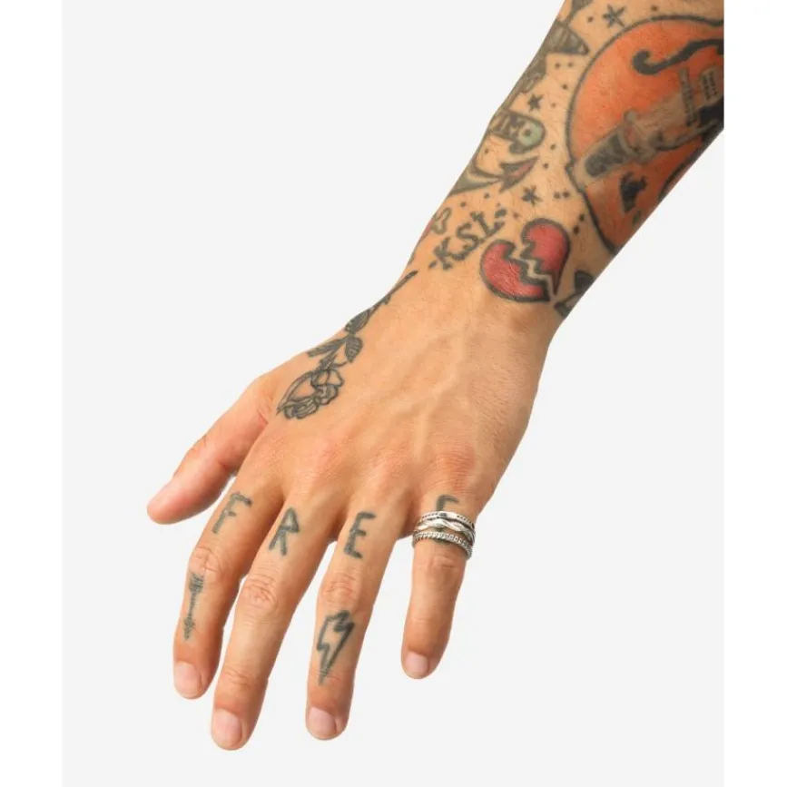Buddha to Buddha Stacking Ring Barbara Mix Zilver Online