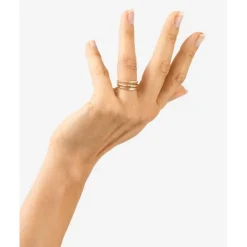 Buddha to Buddha Stacking Ring Katja Twist Goud 14kt Discount