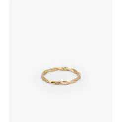 Buddha to Buddha Stacking Ring Katja Twist Goud 14kt Discount