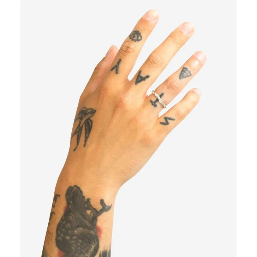 Buddha to Buddha Stacking Ring Katja Twist Zilver New