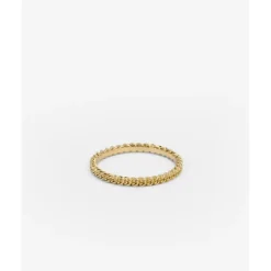 Buddha to Buddha Stacking Ring Nathalie Goud 14kt New